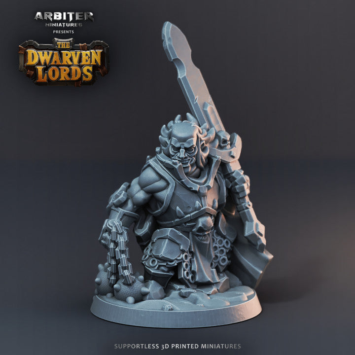 Dark Dwarf Knight - The Dwarven Lords