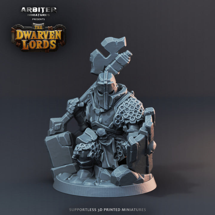 Dark Dwarf Knight - The Dwarven Lords