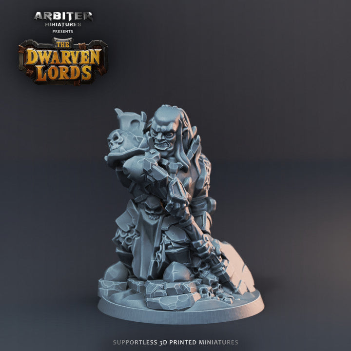 Dark Dwarf Knight - The Dwarven Lords