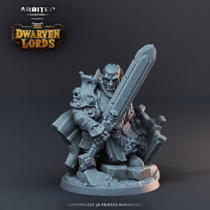 Dark Dwarf Knight - The Dwarven Lords