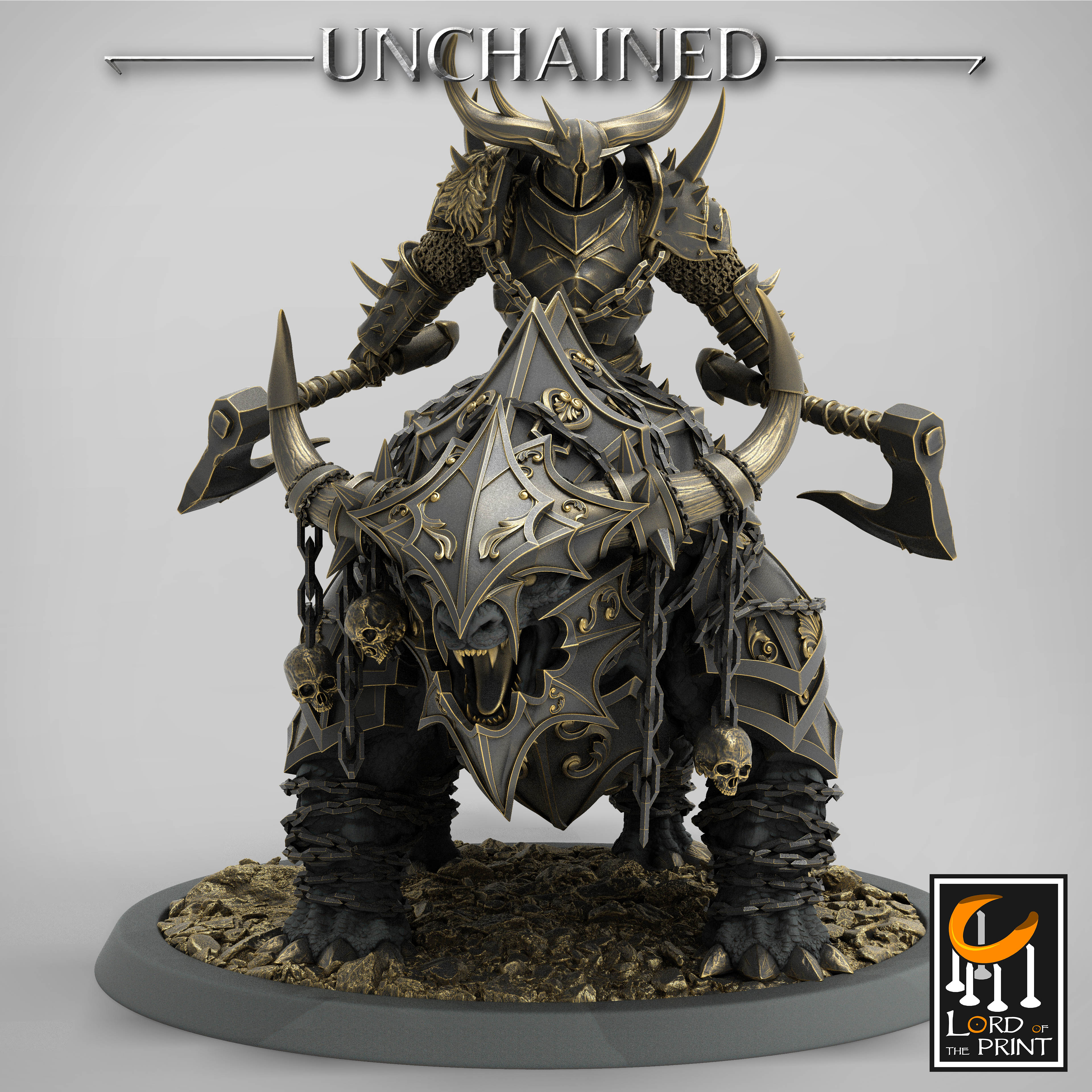 AKARI GUARD - Akari Dual Axe Idl - UNCHAINED ARMY