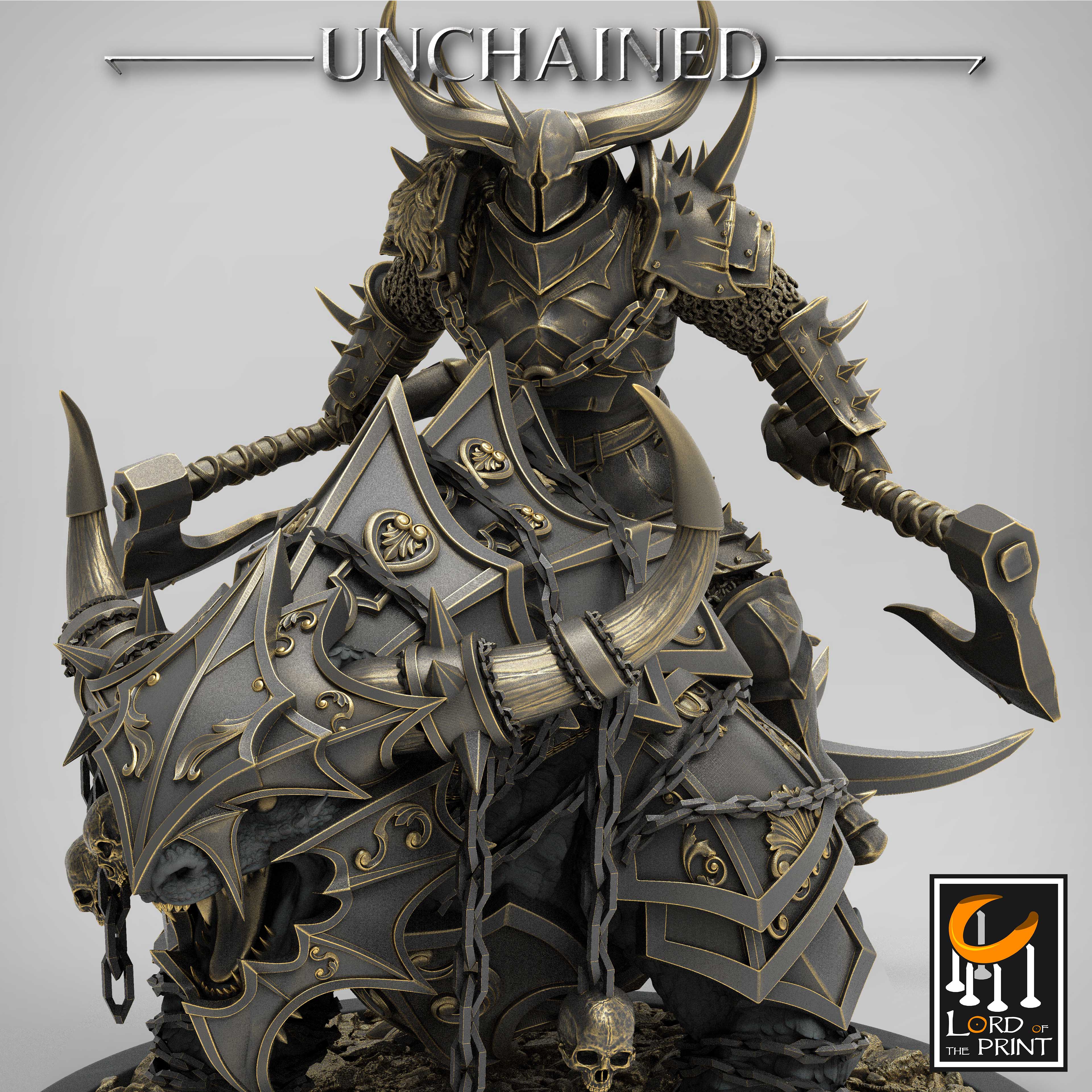 AKARI GUARD - Akari Dual Axe Idl - UNCHAINED ARMY