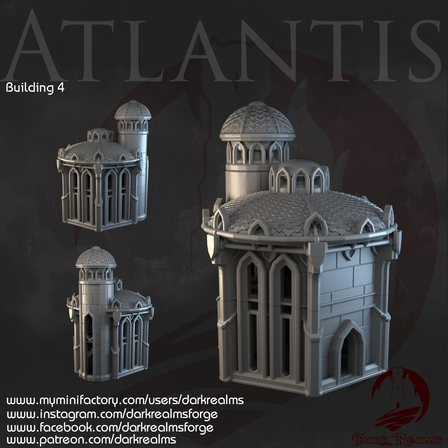 Atlantis 4 para wargames 28mm/30mm - TODO ROL SPAIN 