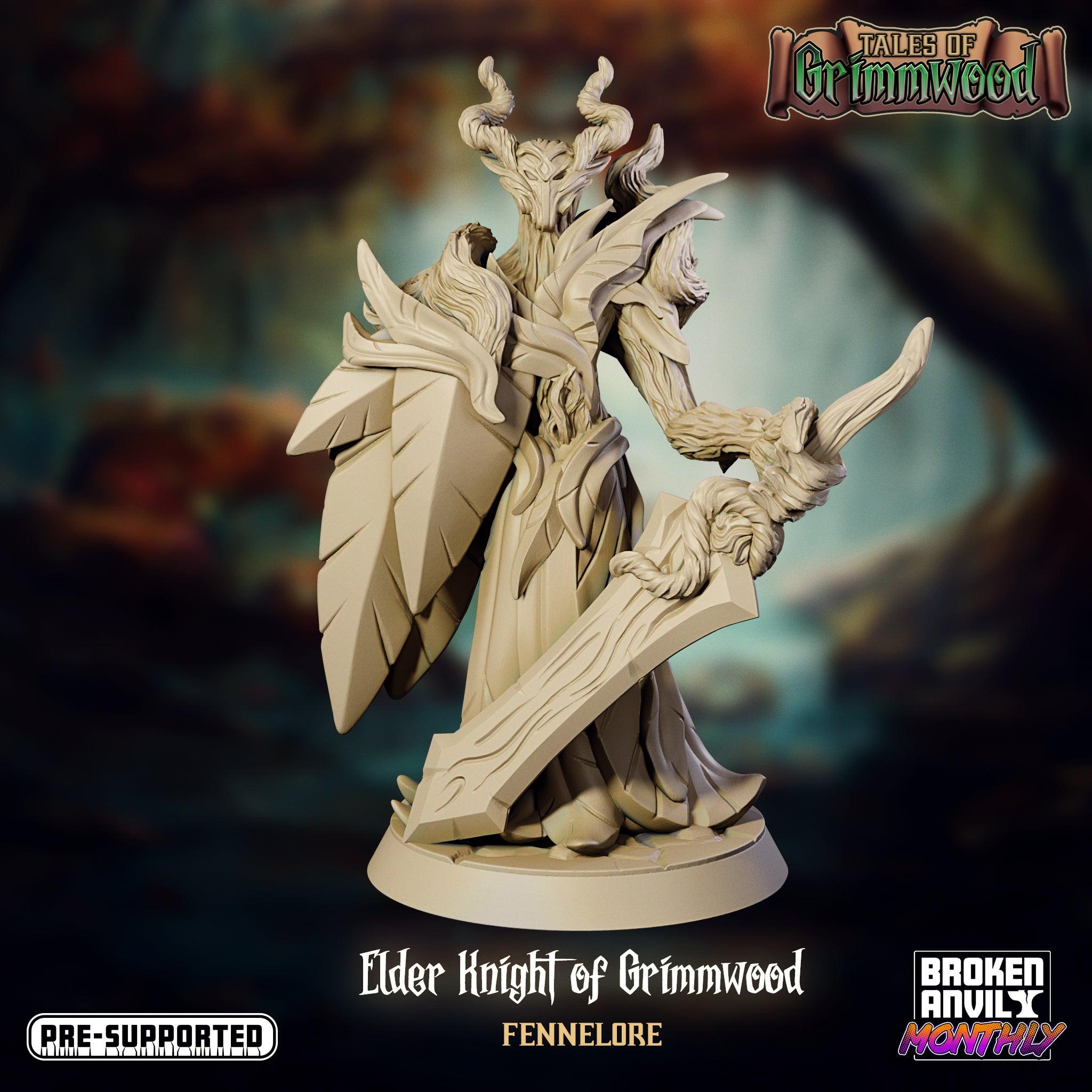 Dryad Knight to Grimm Wood Eldar 2 - Tales of Grimmwood - TODO ROL SPAIN 