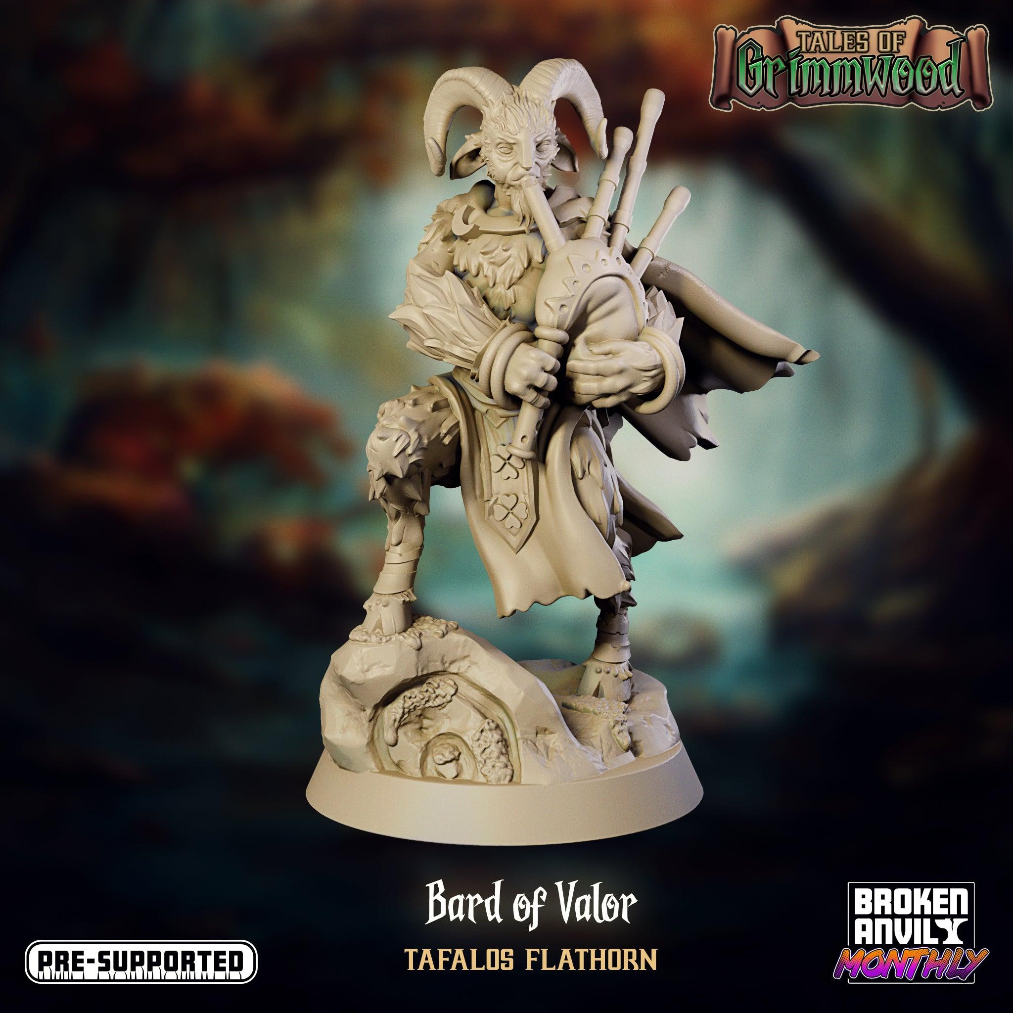 Satyr Bard of Valor - Tales of Grimmwood - TODO ROL SPAIN 