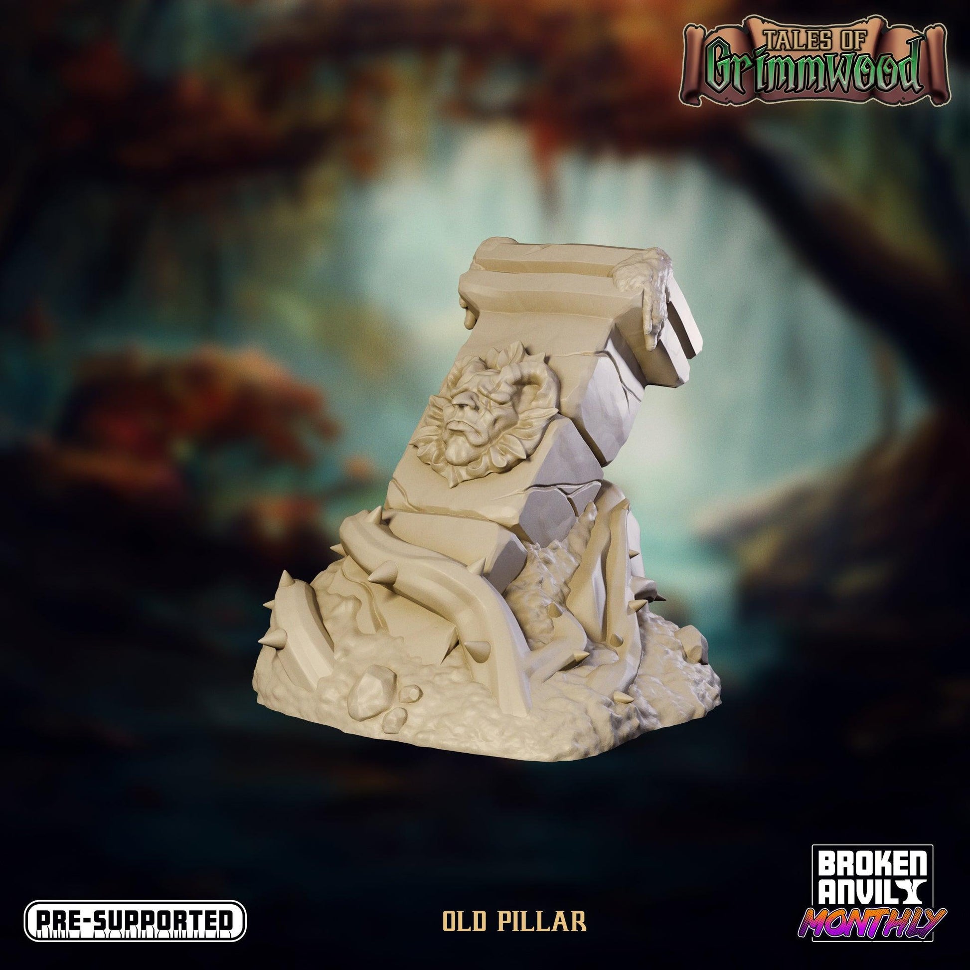 Props Old Pillar - Tales of Grimmwood - TODO ROL SPAIN 