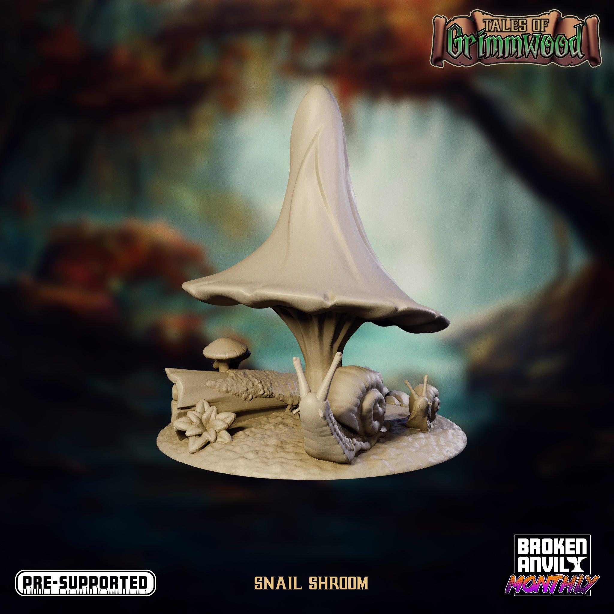 Props Snail Shroom - Tales of Grimmwood - TODO ROL SPAIN 
