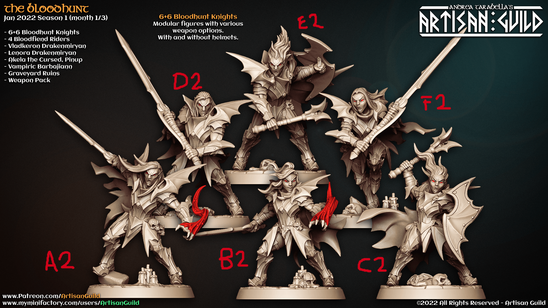 Modular Bloodhunt Knights - The Bloodhunt - TODO ROL SPAIN 