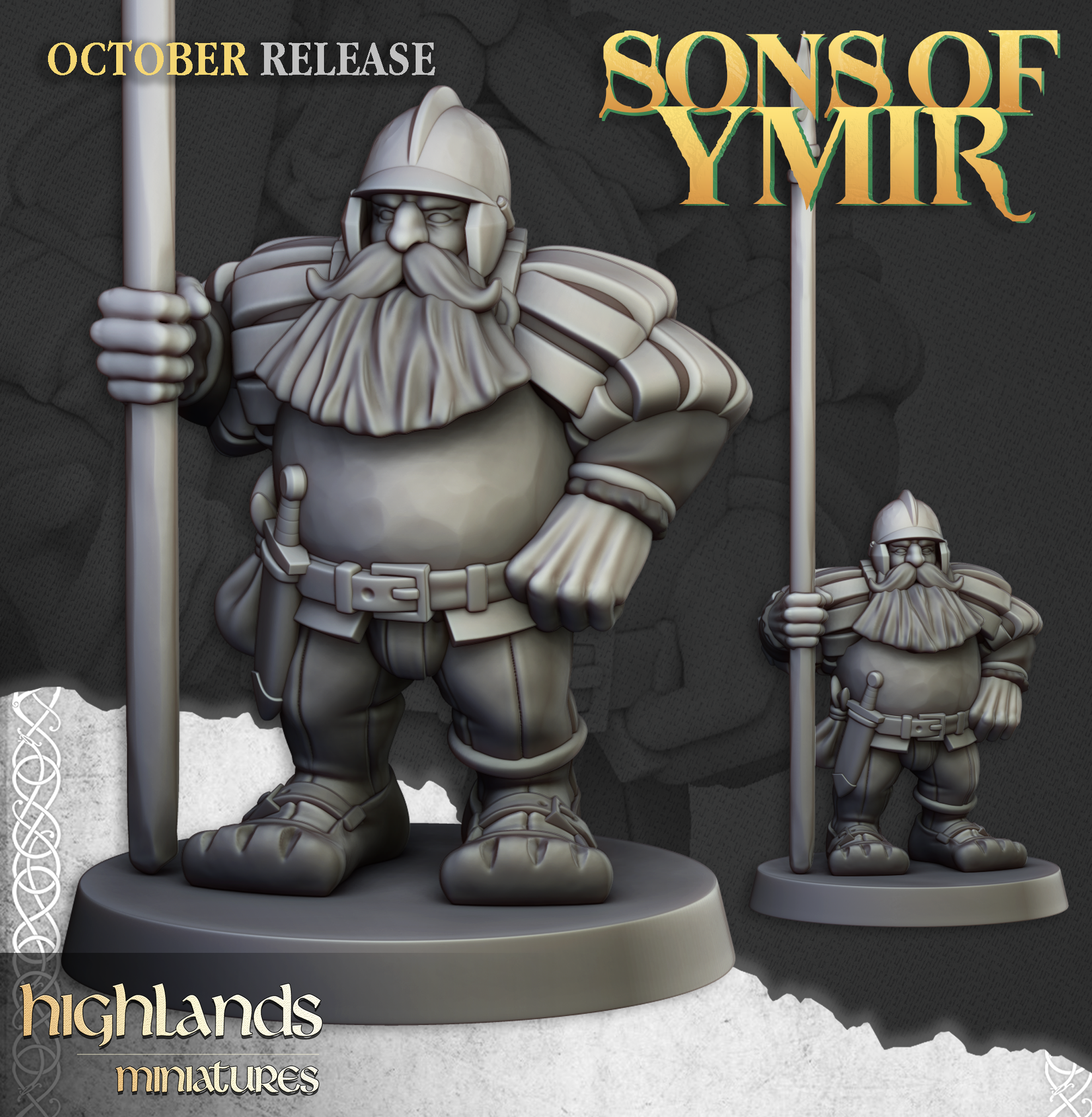 Dwarf Pikemen Unit (8) -  SONS OF YMYR