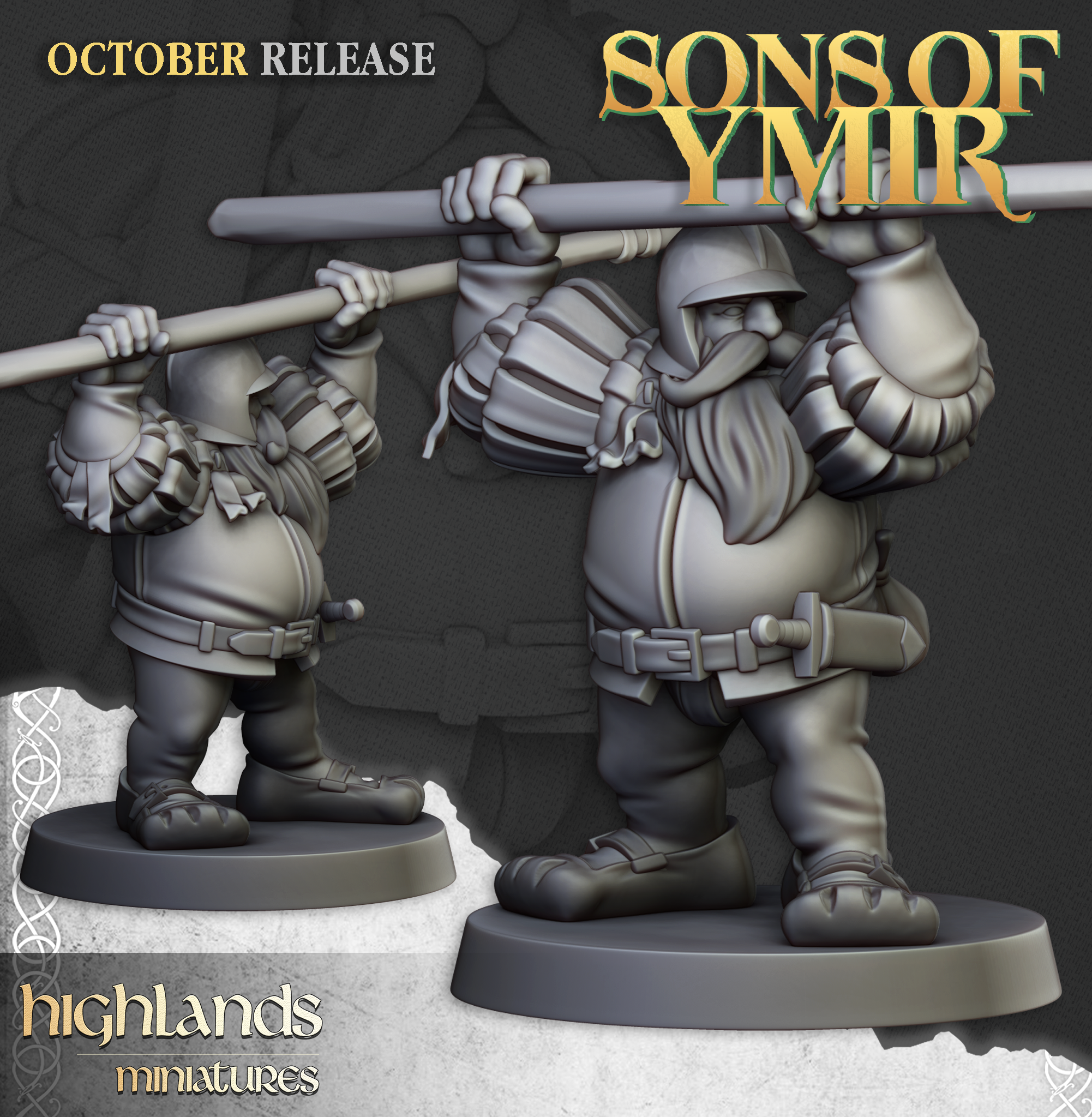 Dwarf Pikemen Unit (8) -  SONS OF YMYR