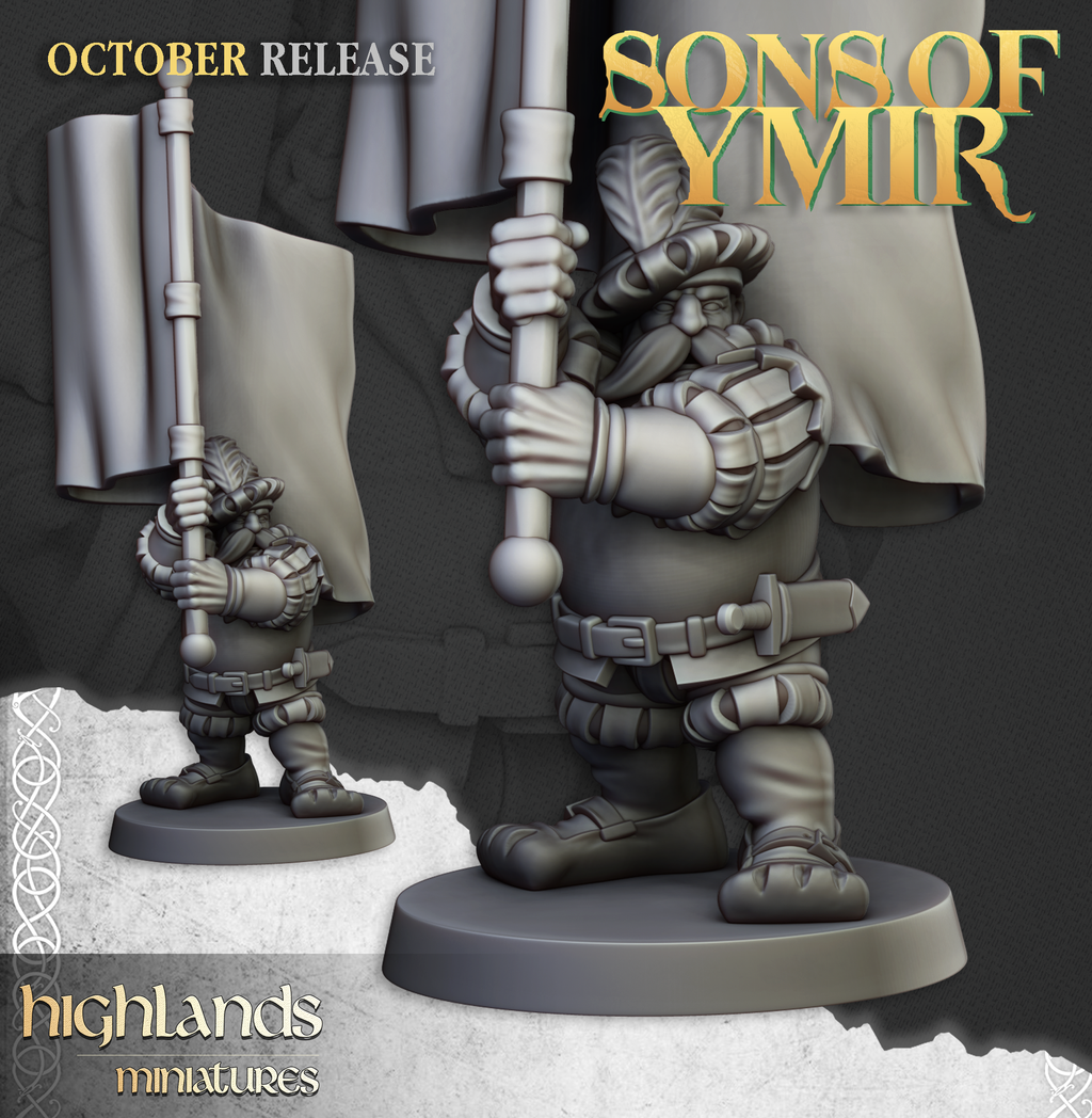 Dwarf Pikemen Unit (8) -  SONS OF YMYR