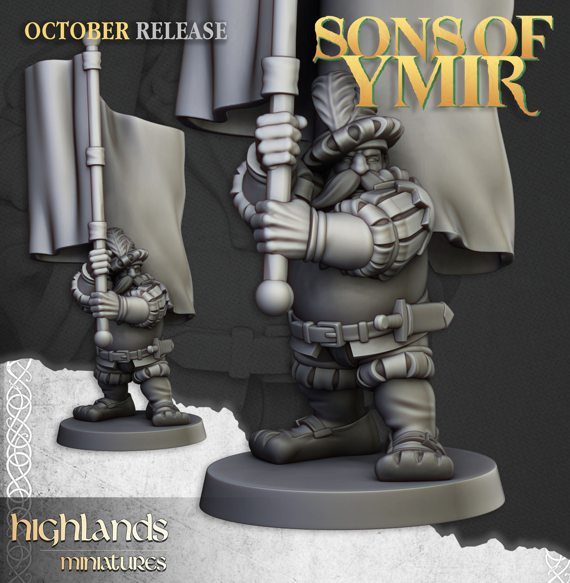 Dwarf Pikemen Unit (8) -  SONS OF YMYR