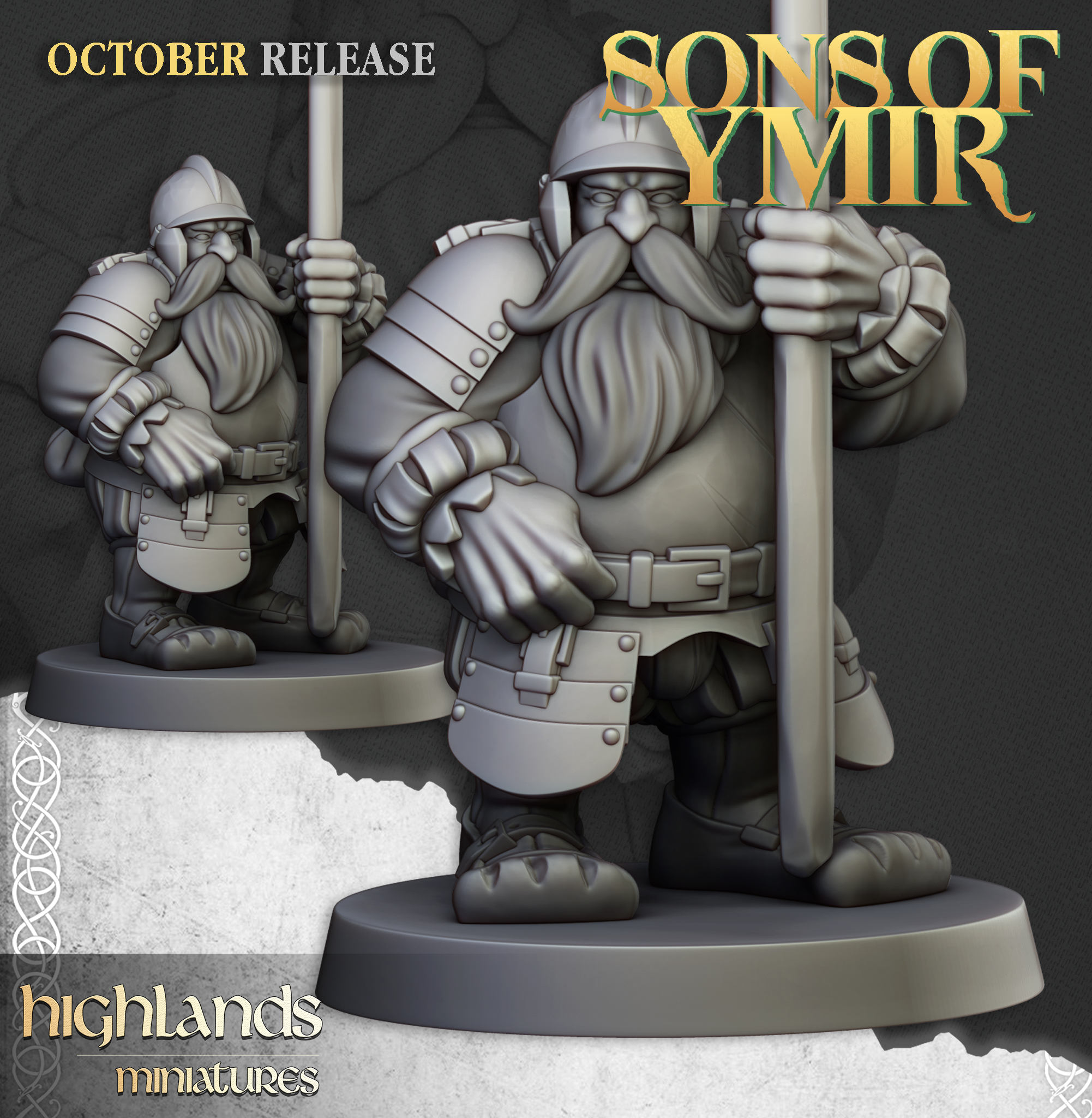 Dwarf Pikemen Unit (8) -  SONS OF YMYR