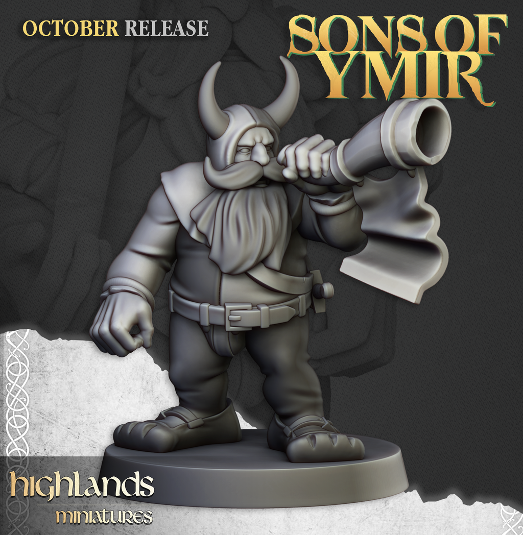 Dwarf Pikemen Unit (8) -  SONS OF YMYR
