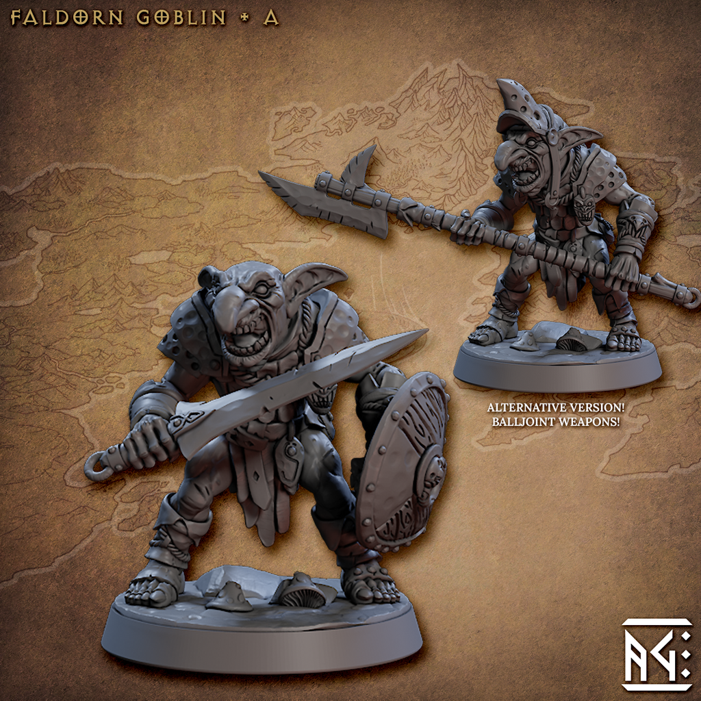 SETS 2 MONSTRUOS DE CAMPAÑA: goblins