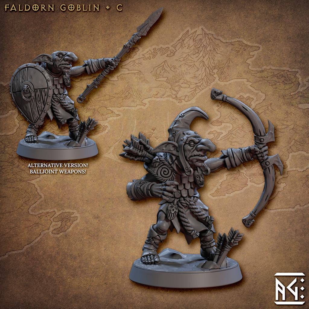 SETS 2 MONSTRUOS DE CAMPAÑA: goblins