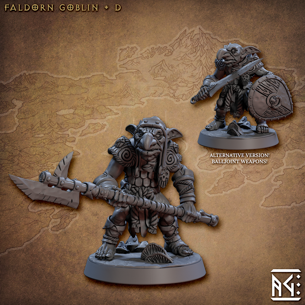 SETS 2 MONSTRUOS DE CAMPAÑA: goblins