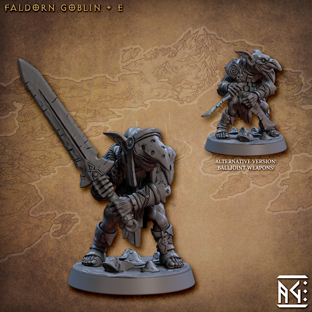 SETS 2 MONSTRUOS DE CAMPAÑA: goblins