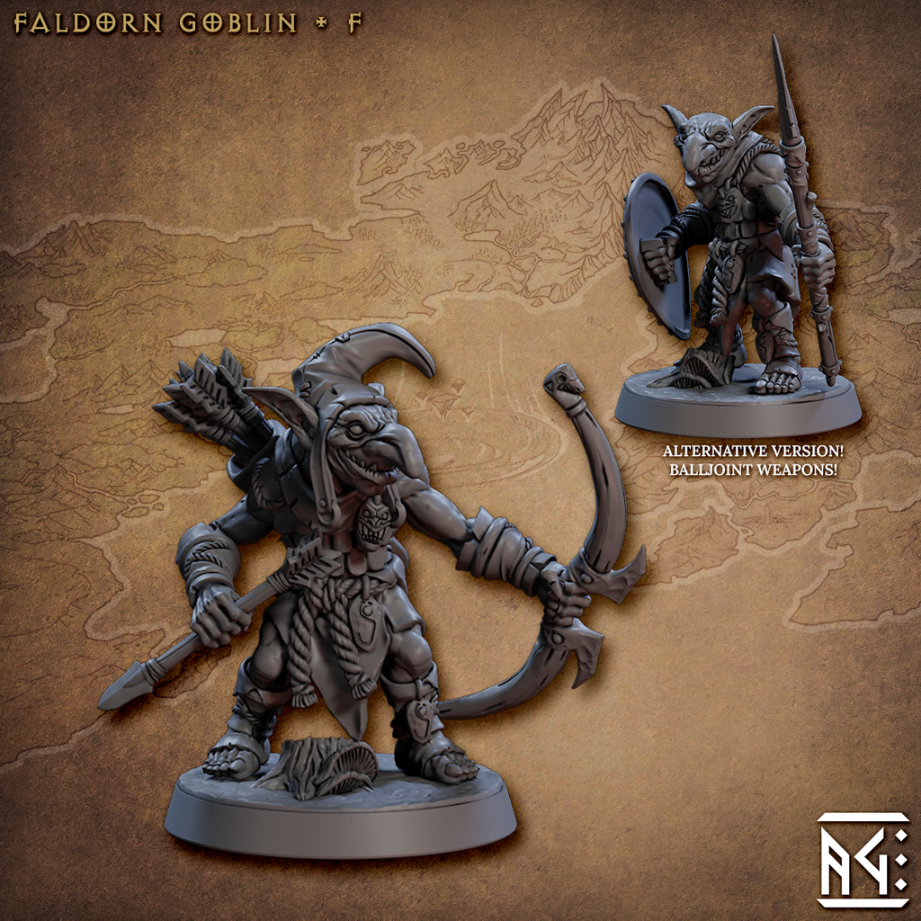 SETS 2 MONSTRUOS DE CAMPAÑA: goblins
