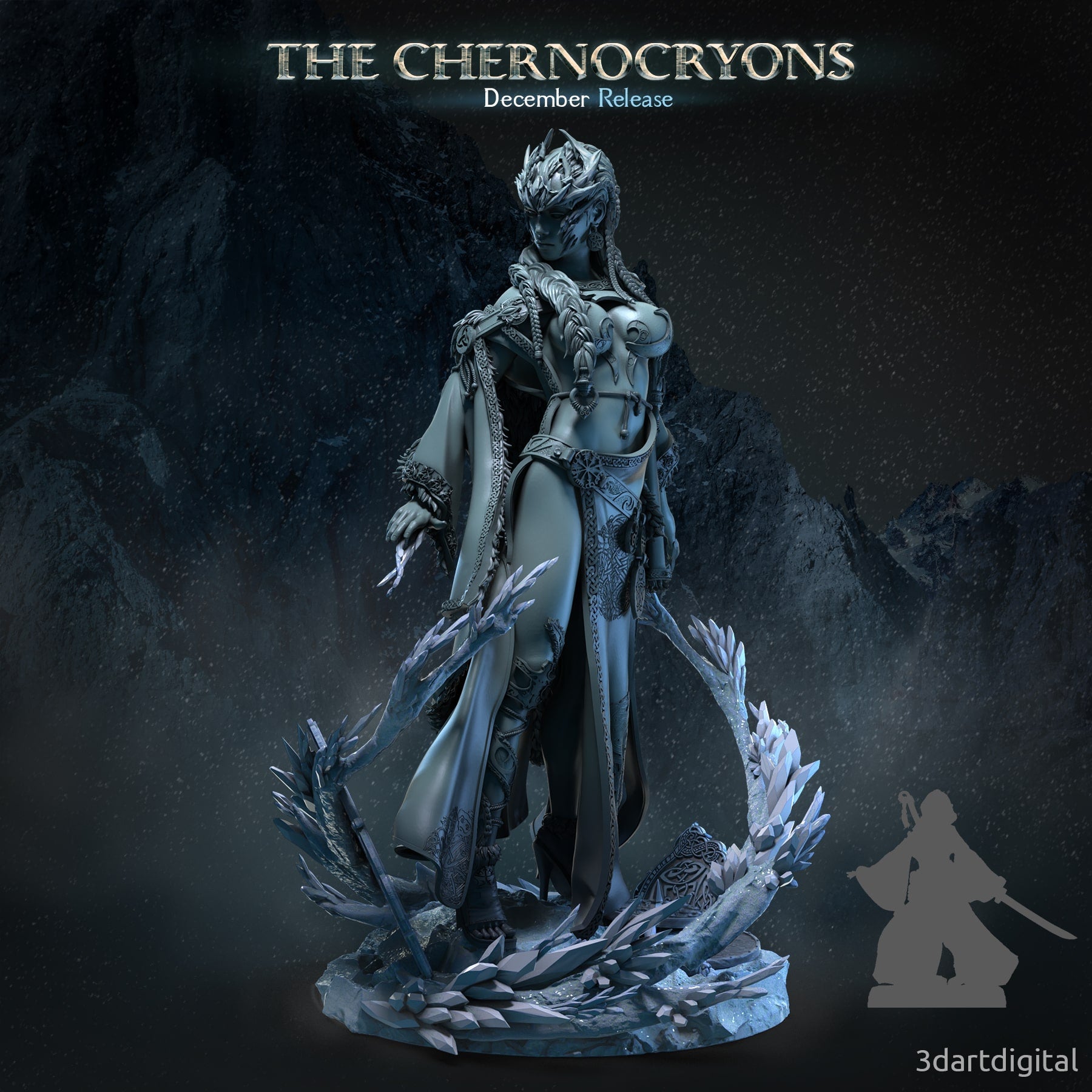 Female Cryomancer - The Chernocryons
