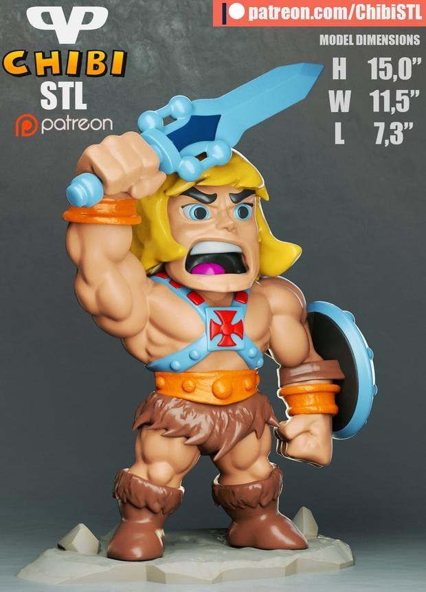 Chibi He Man - TODO ROL SPAIN 