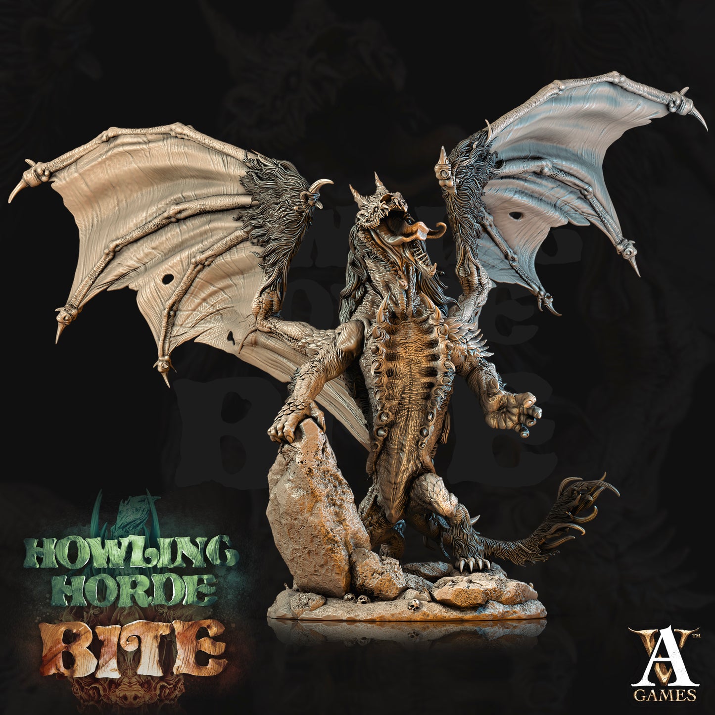 Hyena Dragon - Howling Horde Bite