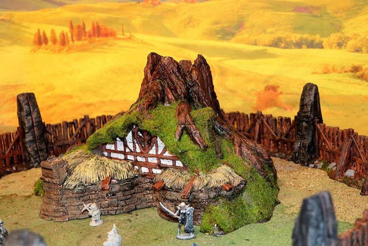 Casa Hobbit/ Halfling  para wargames 28mm/30mm - TODO ROL SPAIN 