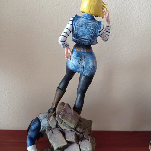 Androide 18 VS Vegeta