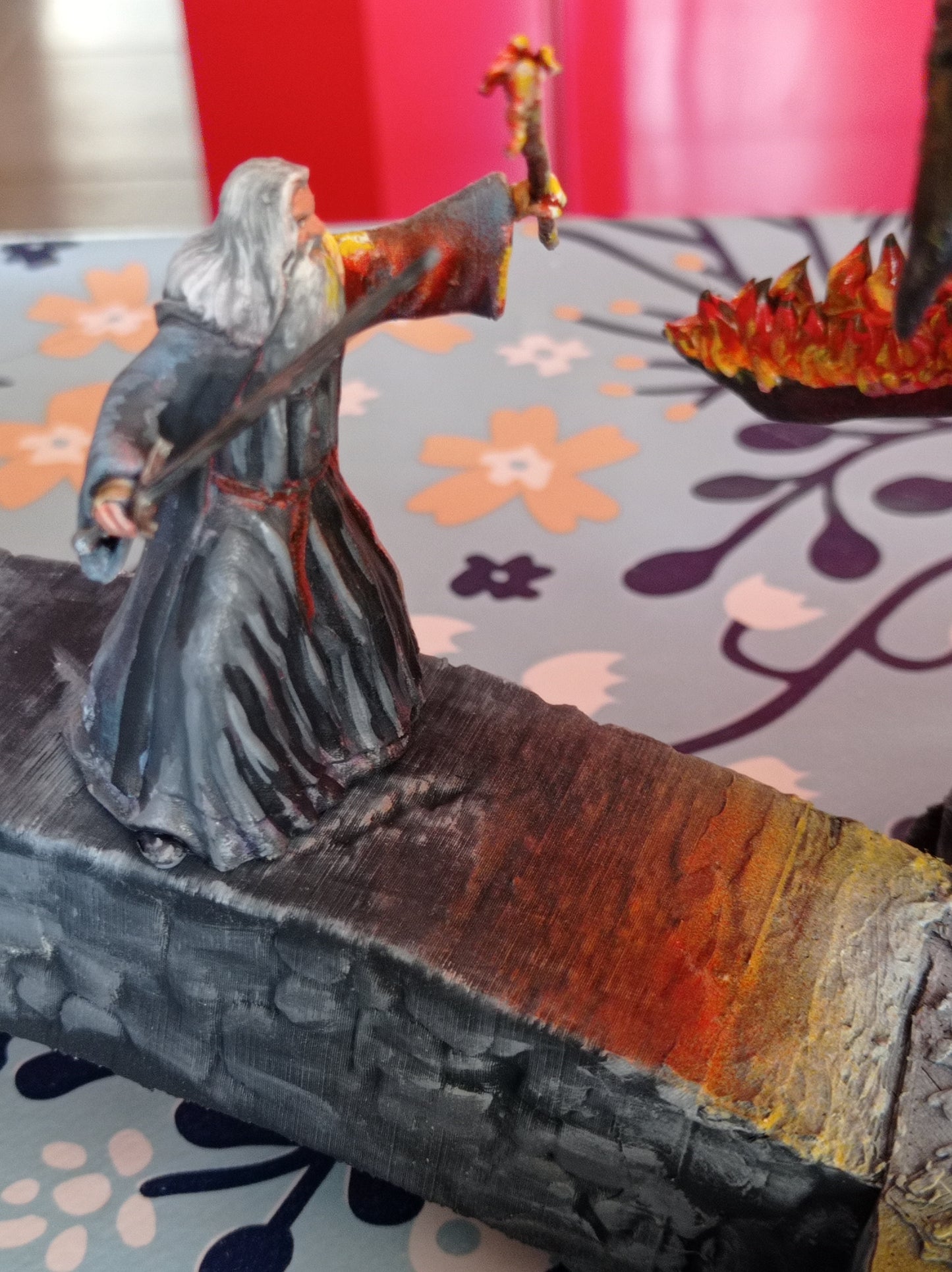 Balrog VS Gandalf Diorama