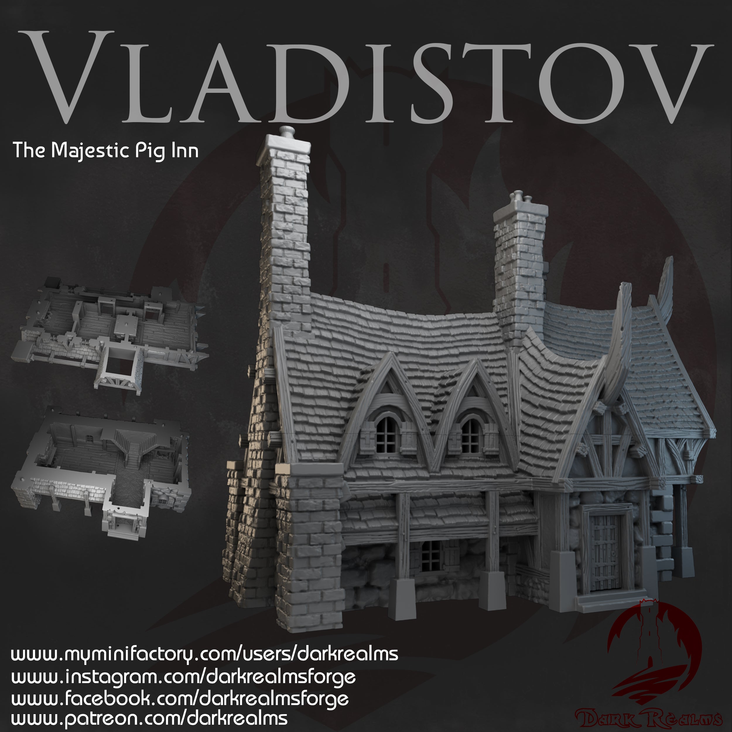 Vladistov Majestic terreno para wargames 28mm/30mm