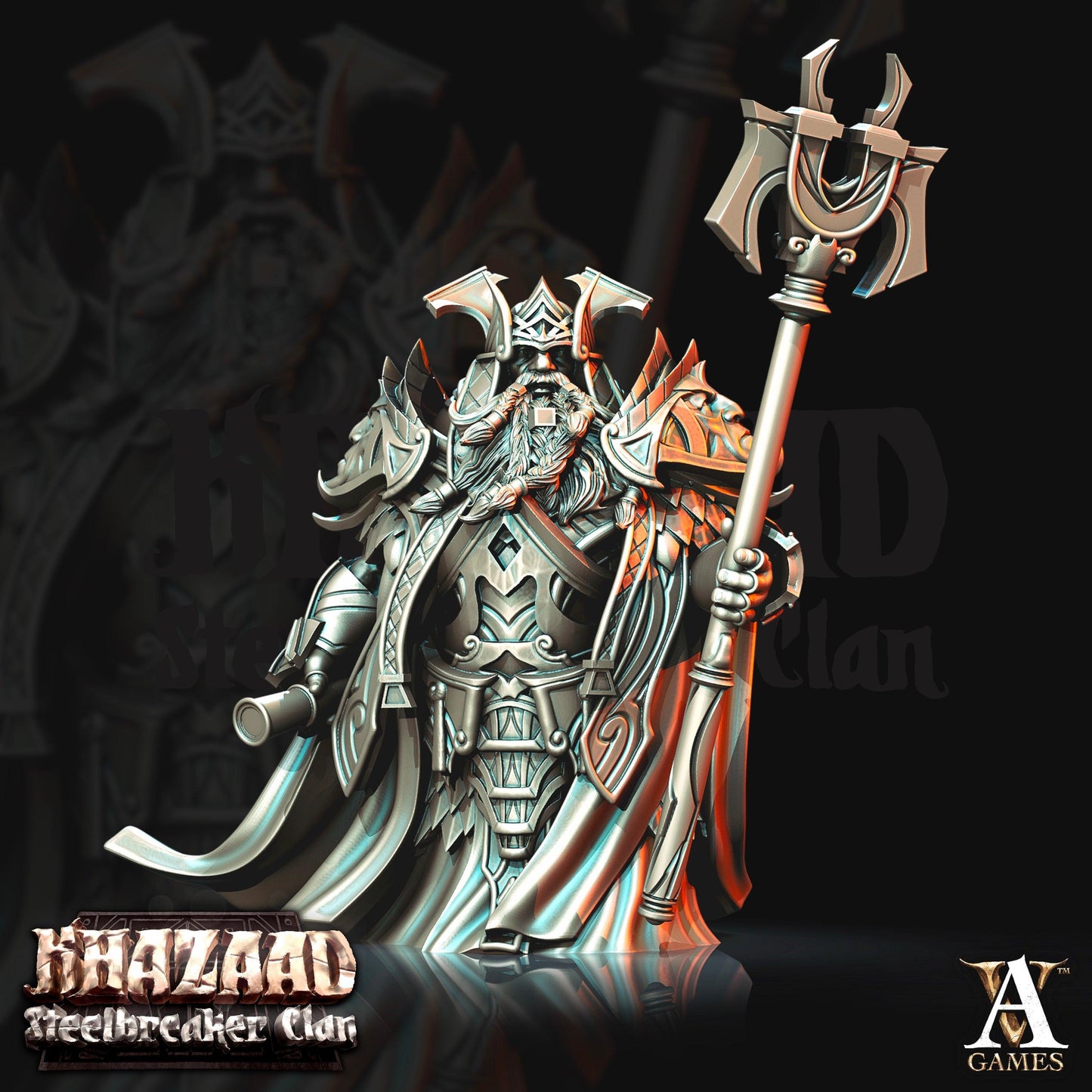 King Thrag Steelhammer - Khazaad Stealbreaker Clan - TODO ROL SPAIN 