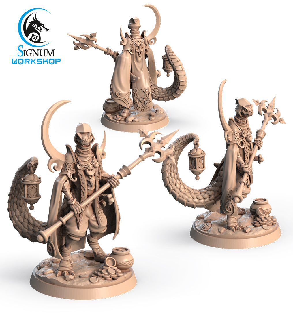 Yallar the Watcher Mage - Facción Ophidian