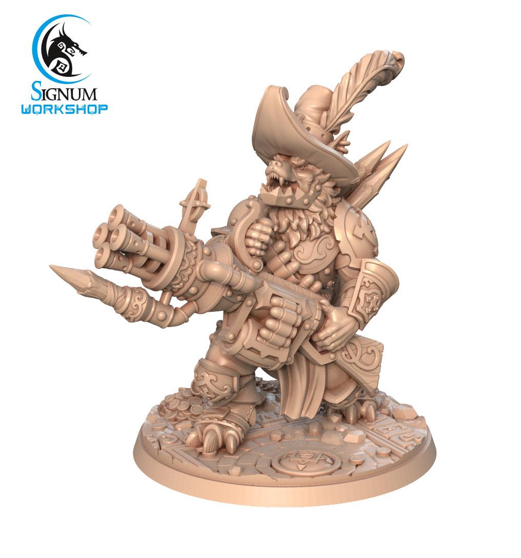 Jarg Uthward the Fateful Shooter- Facción Ophidian - TODO ROL SPAIN 