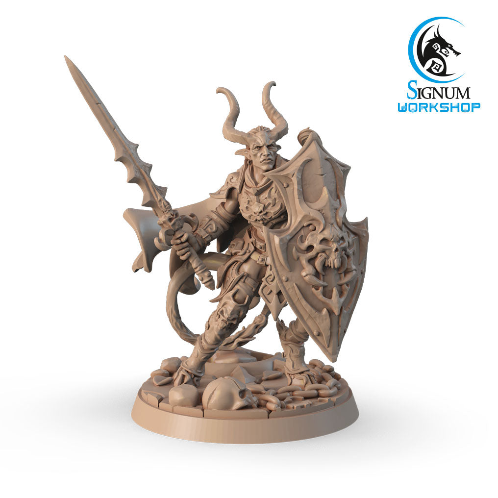 Nerent, the Dark Knight - TIEFLING - SIGNUM