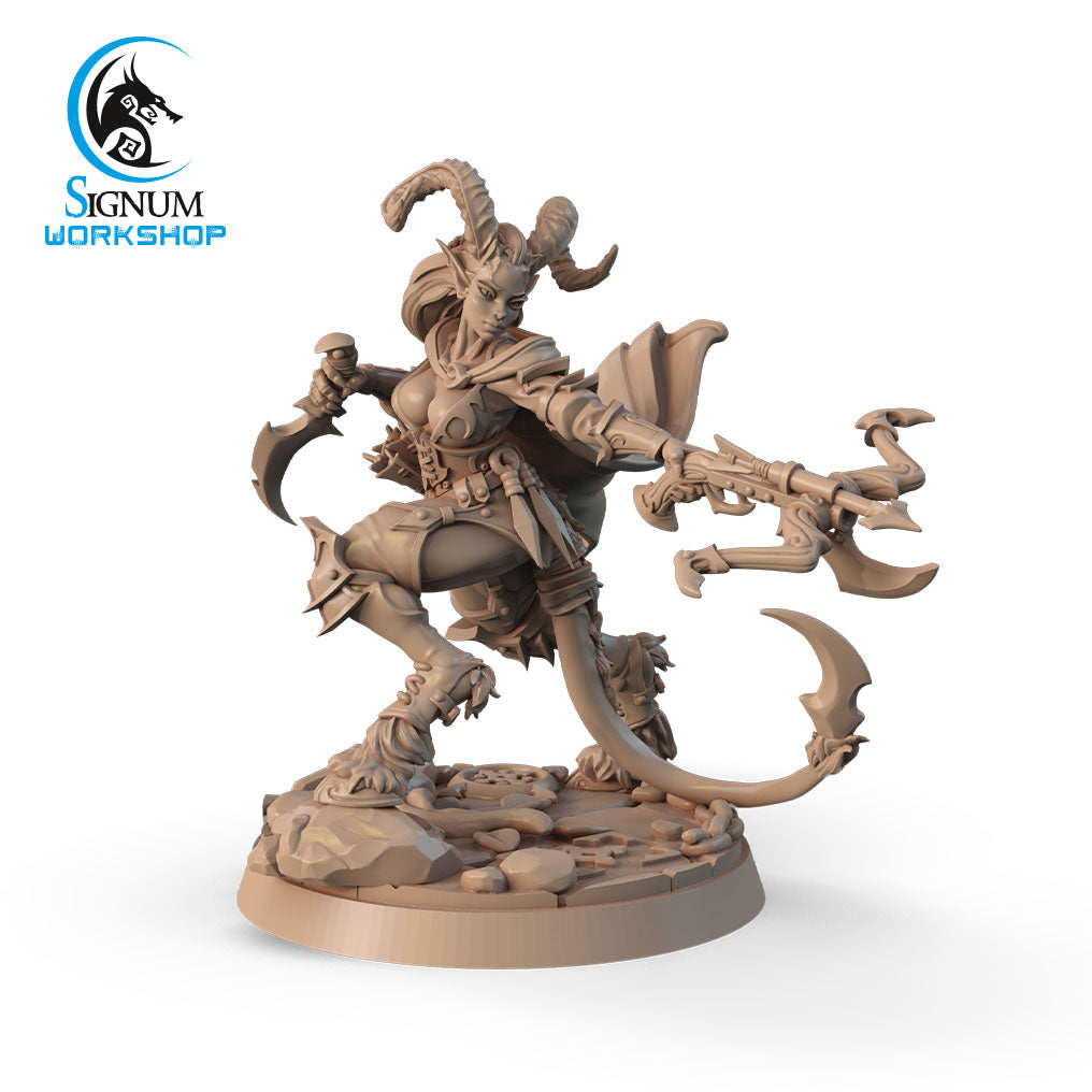 Shaxi the Shadow Slayer - TIEFLING - SIGNUM