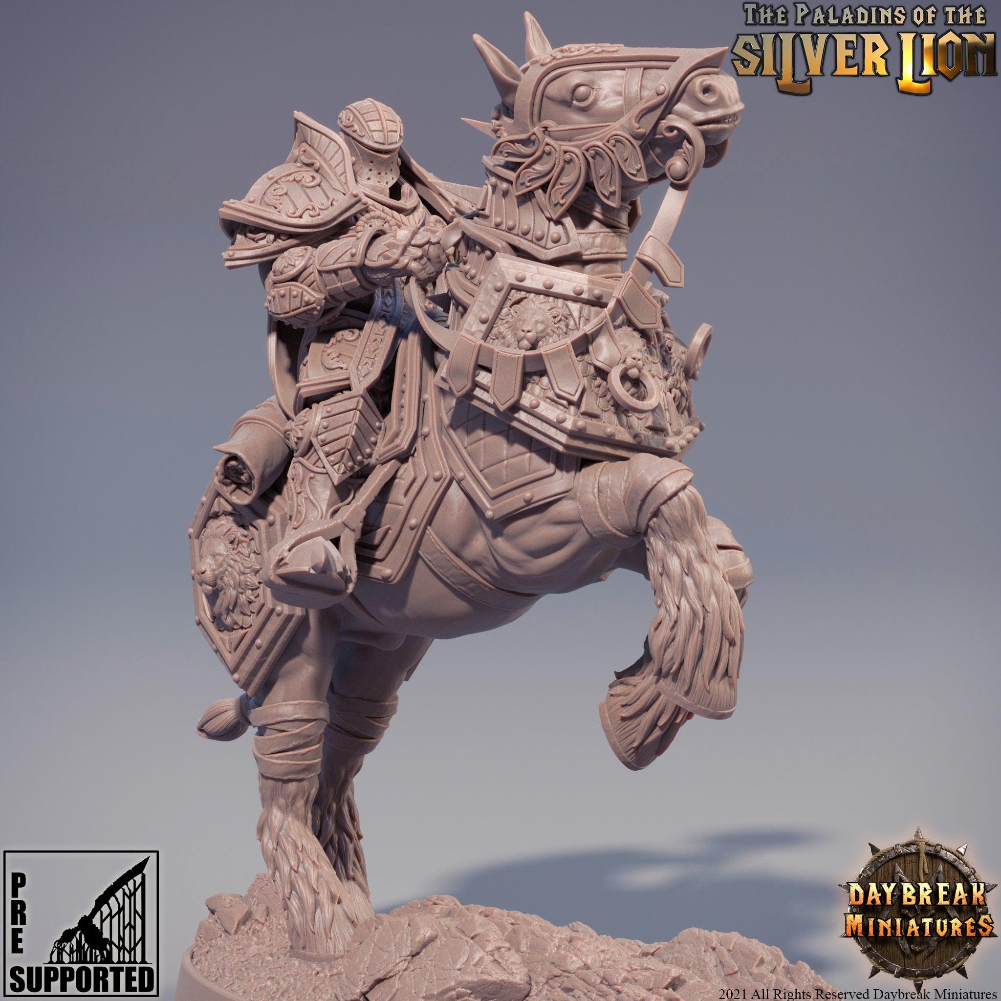LE CHEVALIER FLORIAN DE L´ANCIANNE BATAILLE - Los Paladines del León de Plata - TODO ROL SPAIN 