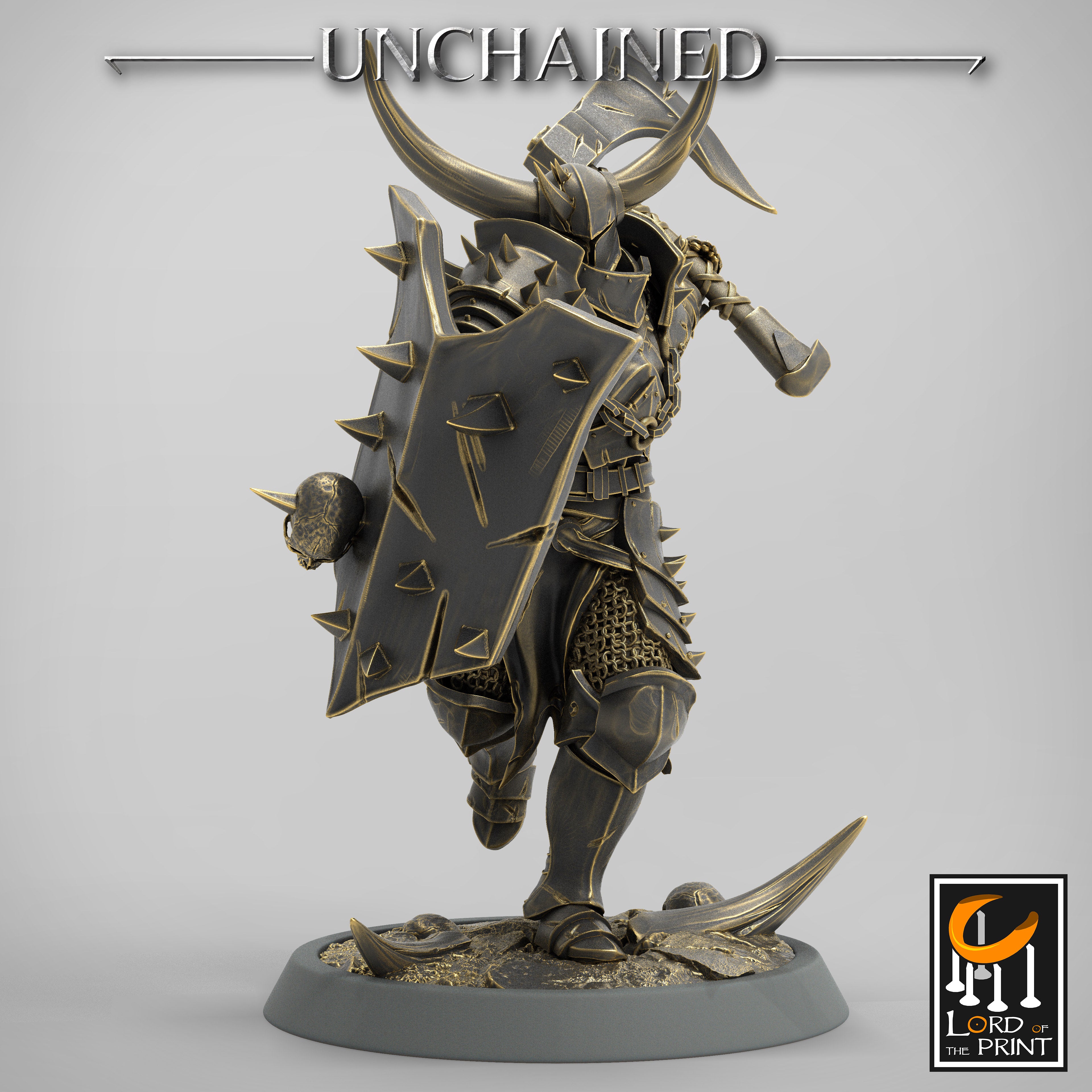 Light Soldiers - Axe Run - UNCHAINED ARMY