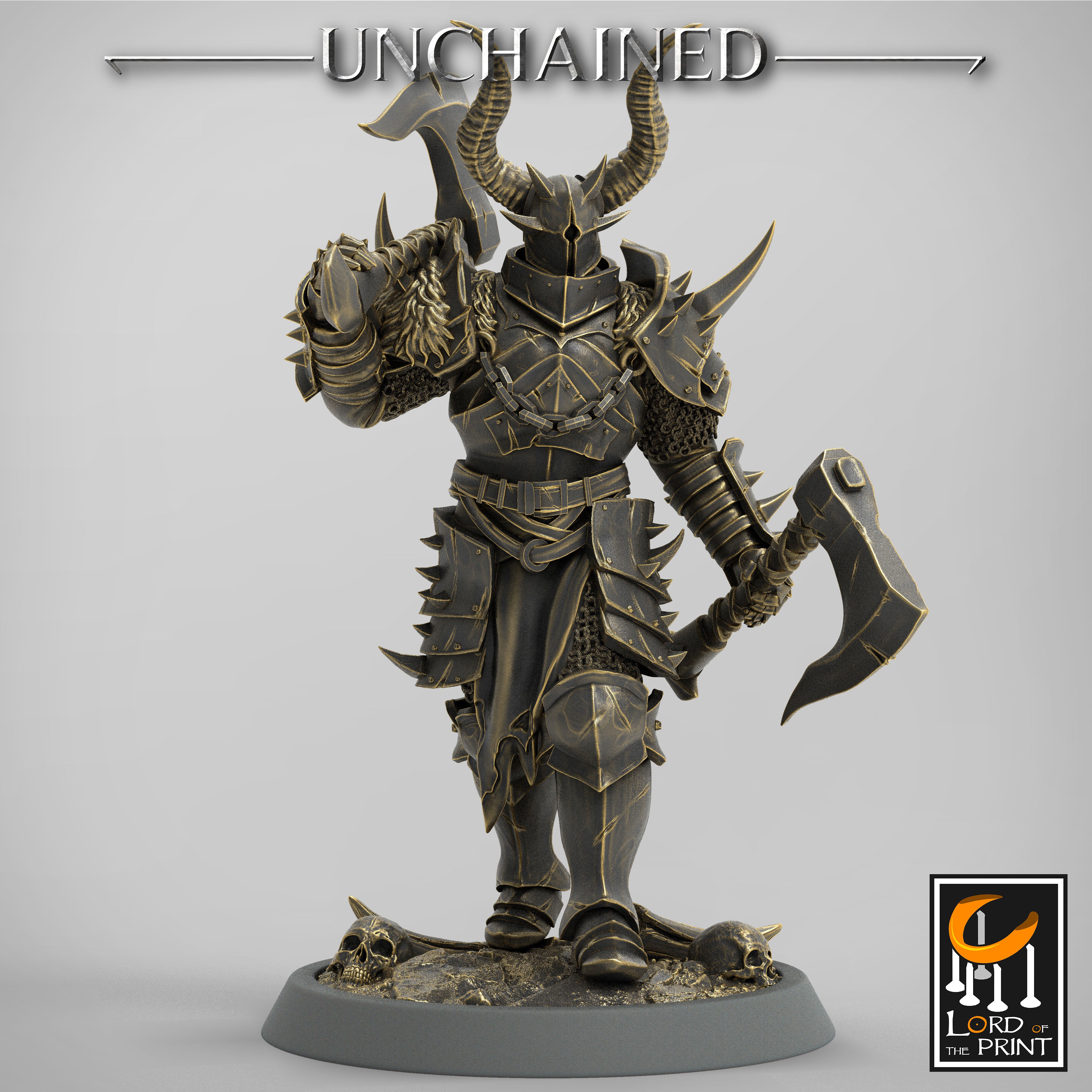Light Soldiers - Dual Axe Walk - UNCHAINED ARMY