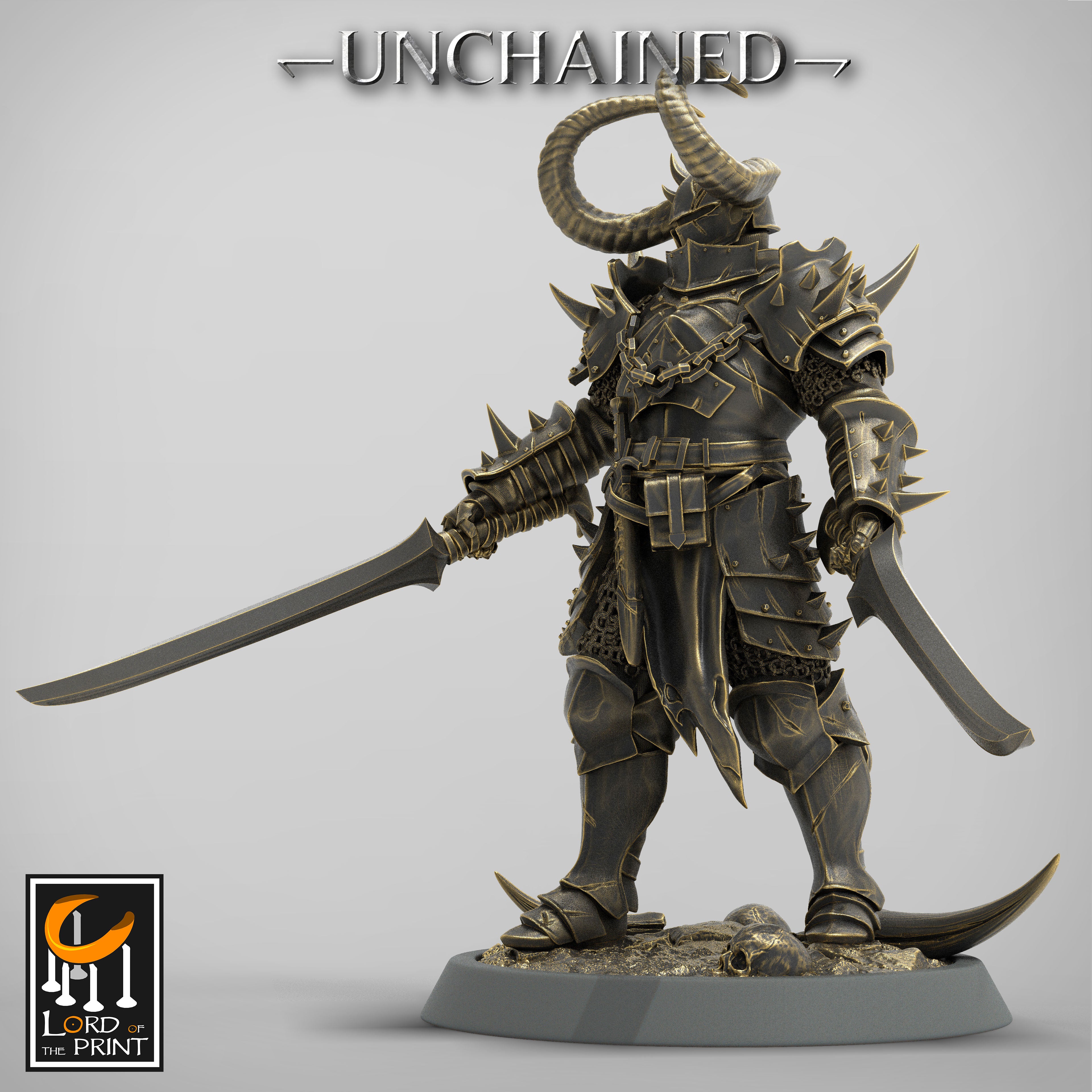 Light Soldiers - Dual Sword Chief - UNCHAINED ARMY