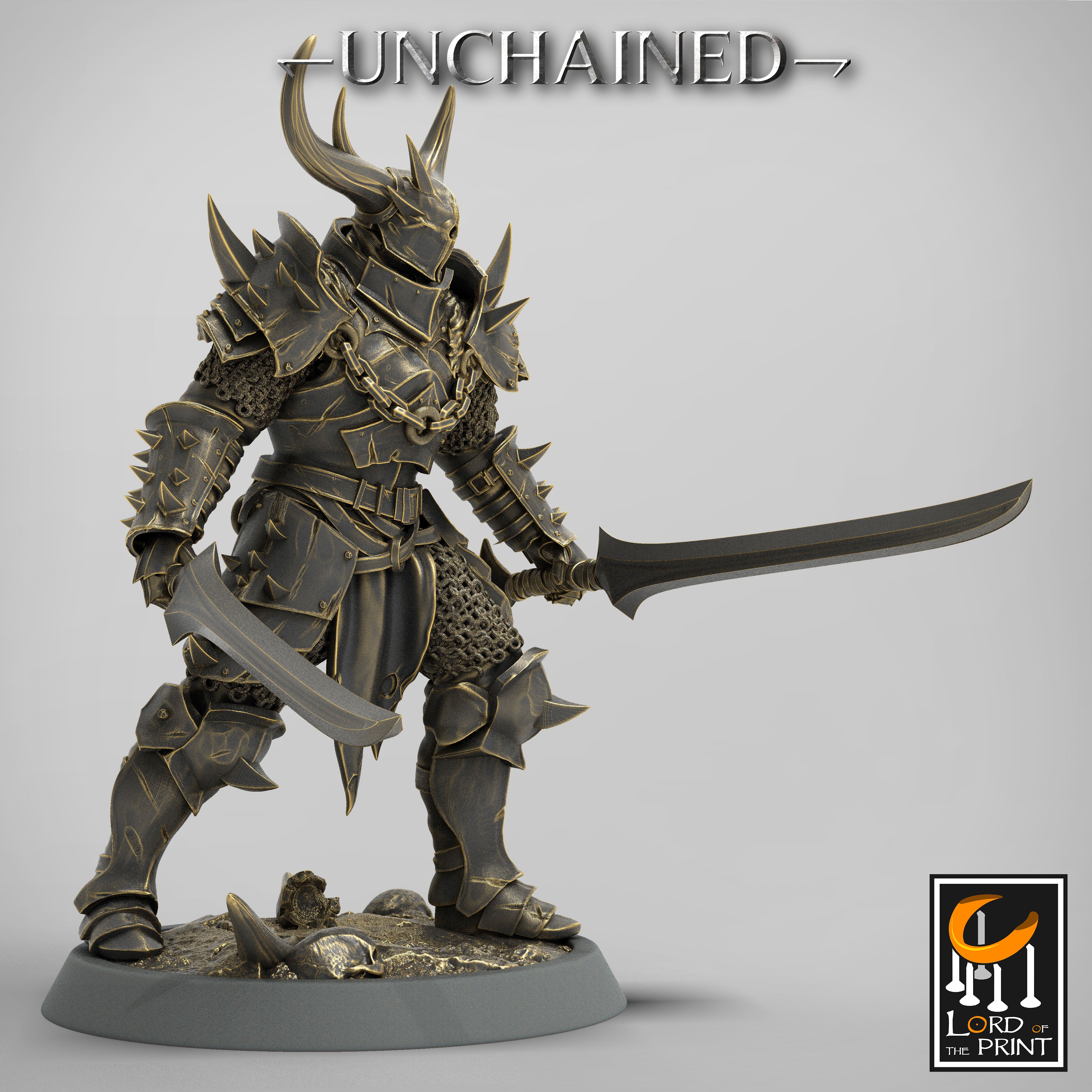 Light Soldiers - Dual Sword Stand - UNCHAINED ARMY