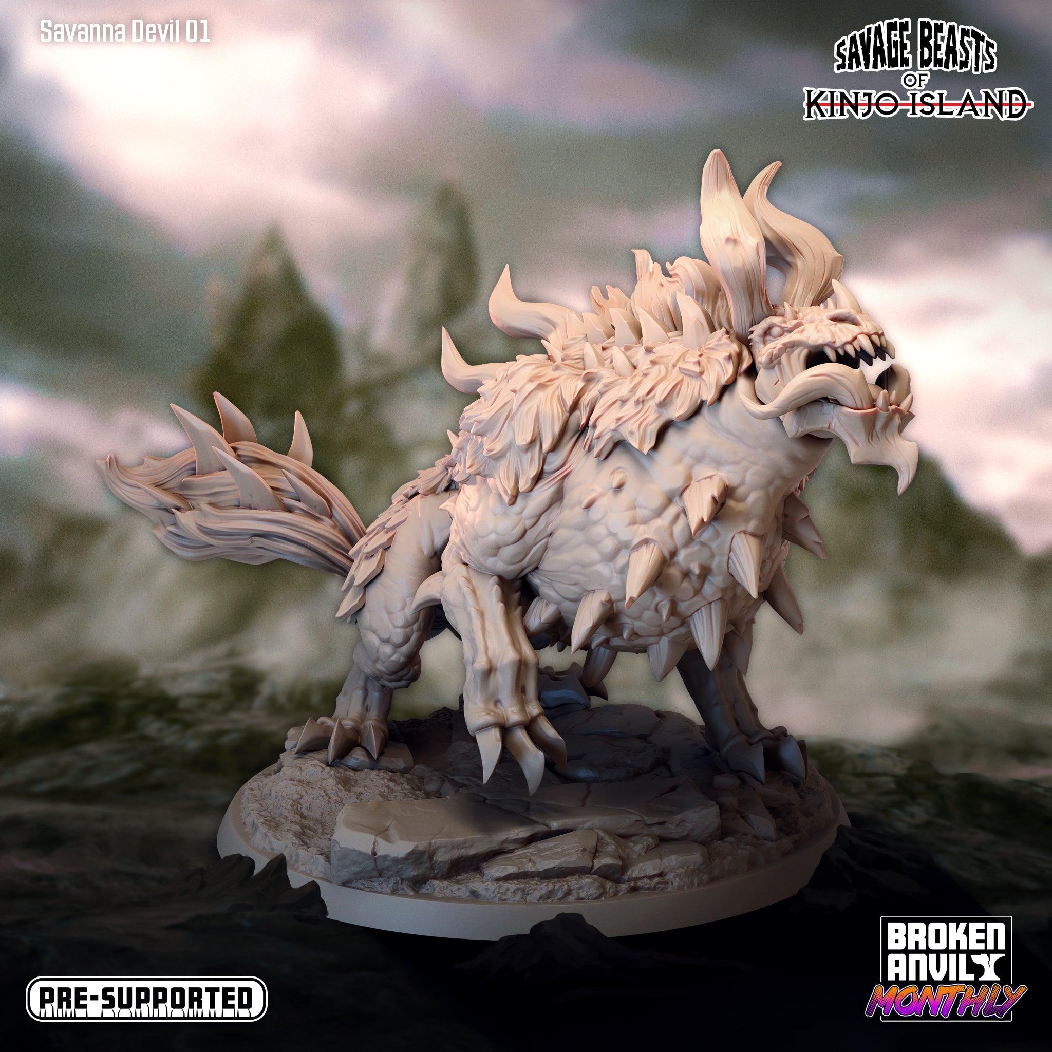MONSTERS PARTE 2- Savage Beasts of Kinju Island - TODO ROL SPAIN 