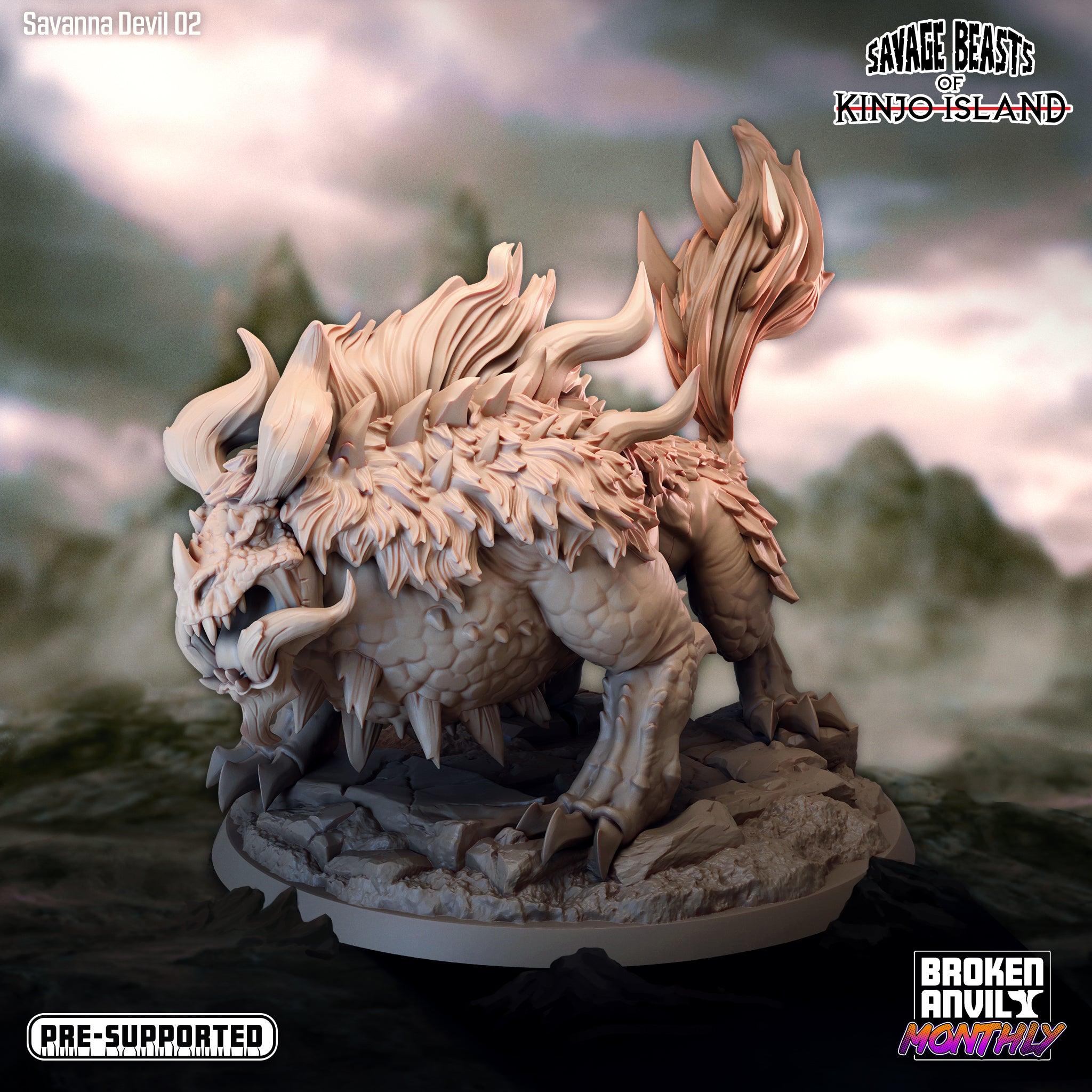 MONSTERS PARTE 2- Savage Beasts of Kinju Island - TODO ROL SPAIN 