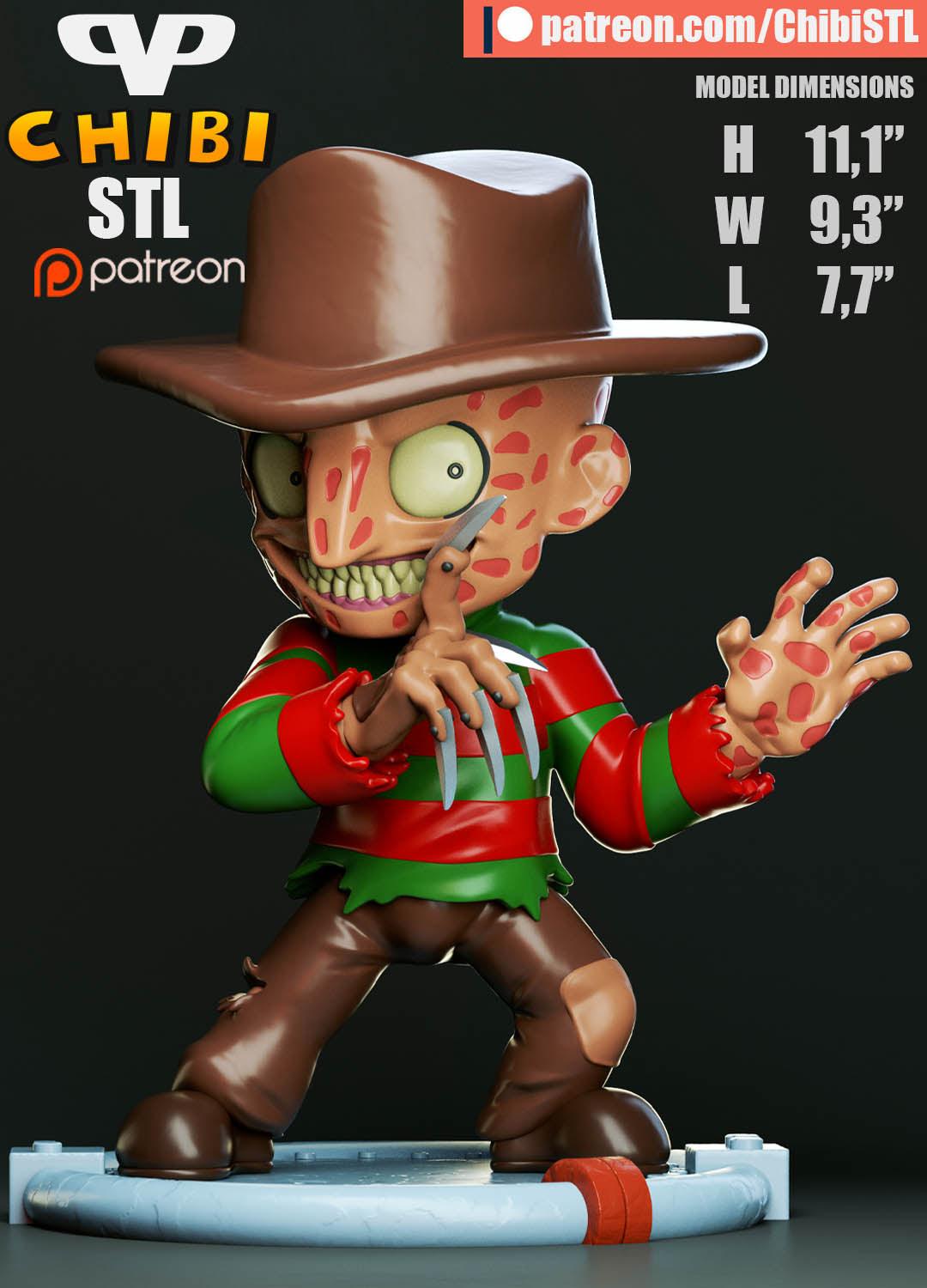 Freddy Krueger Chibi - TODO ROL SPAIN 