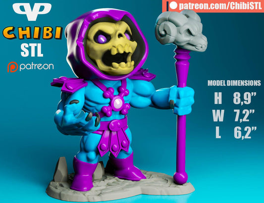 Skeletor Chibi - TODO ROL SPAIN 