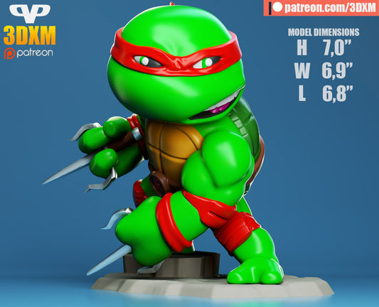 TMNT Raphael Chibi