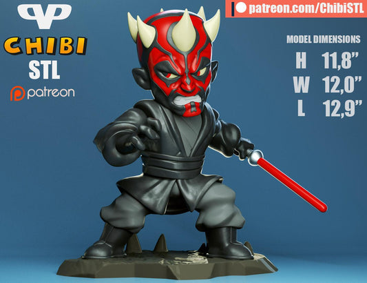 Darth Maul Chibi - TODO ROL SPAIN 