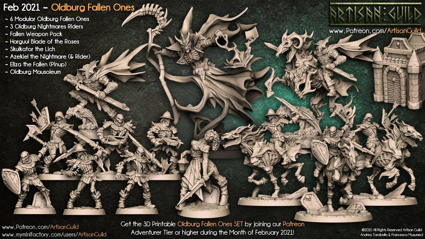 Pack Old-Burg Fallen Ones + Vampiros - TODO ROL SPAIN 