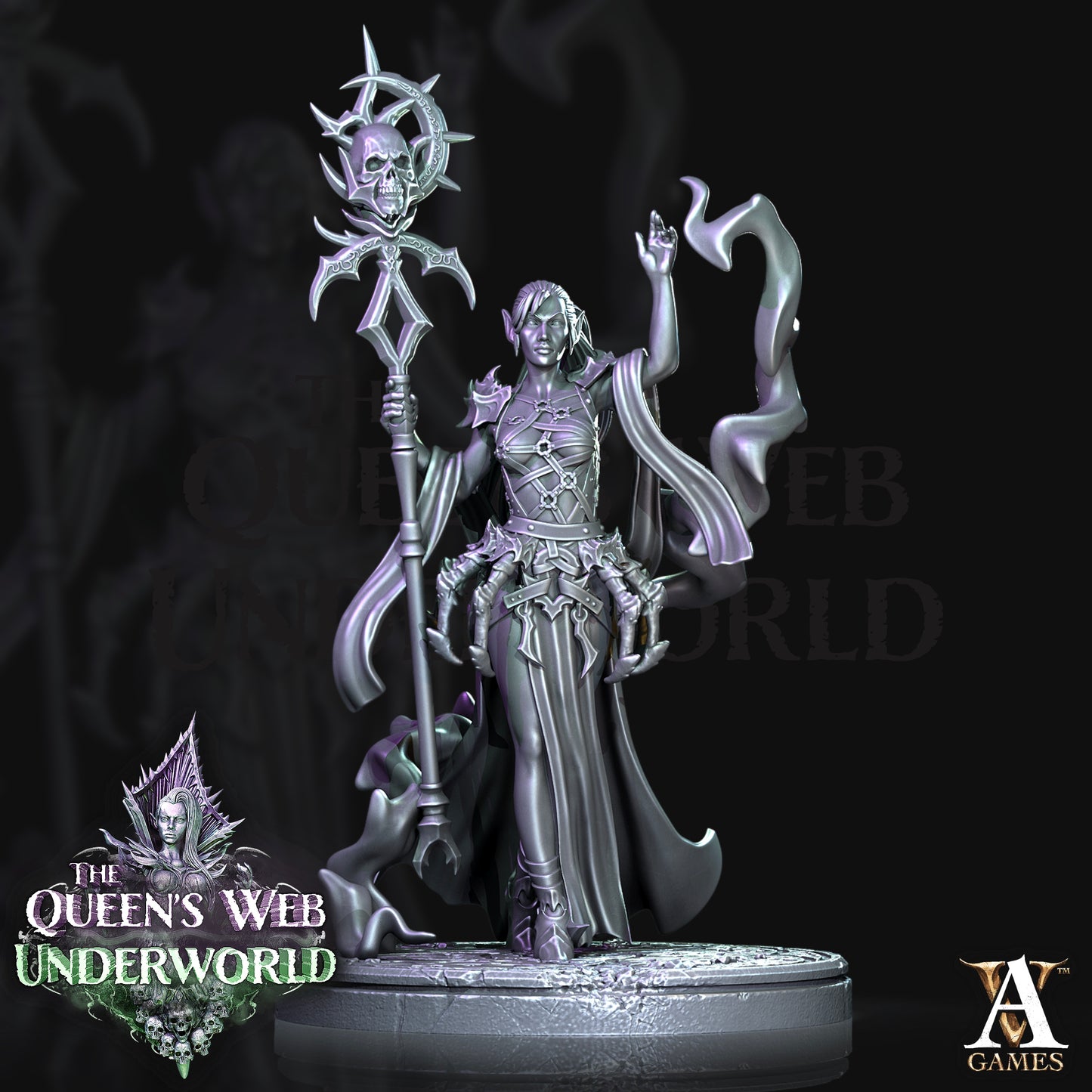 Dark Elves Divine Priestesses - Reinas del Submundo