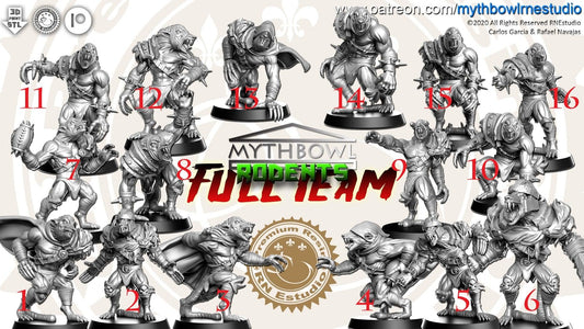 EQUIPO RATMAN - BLOOD BOWL - TODO ROL SPAIN 