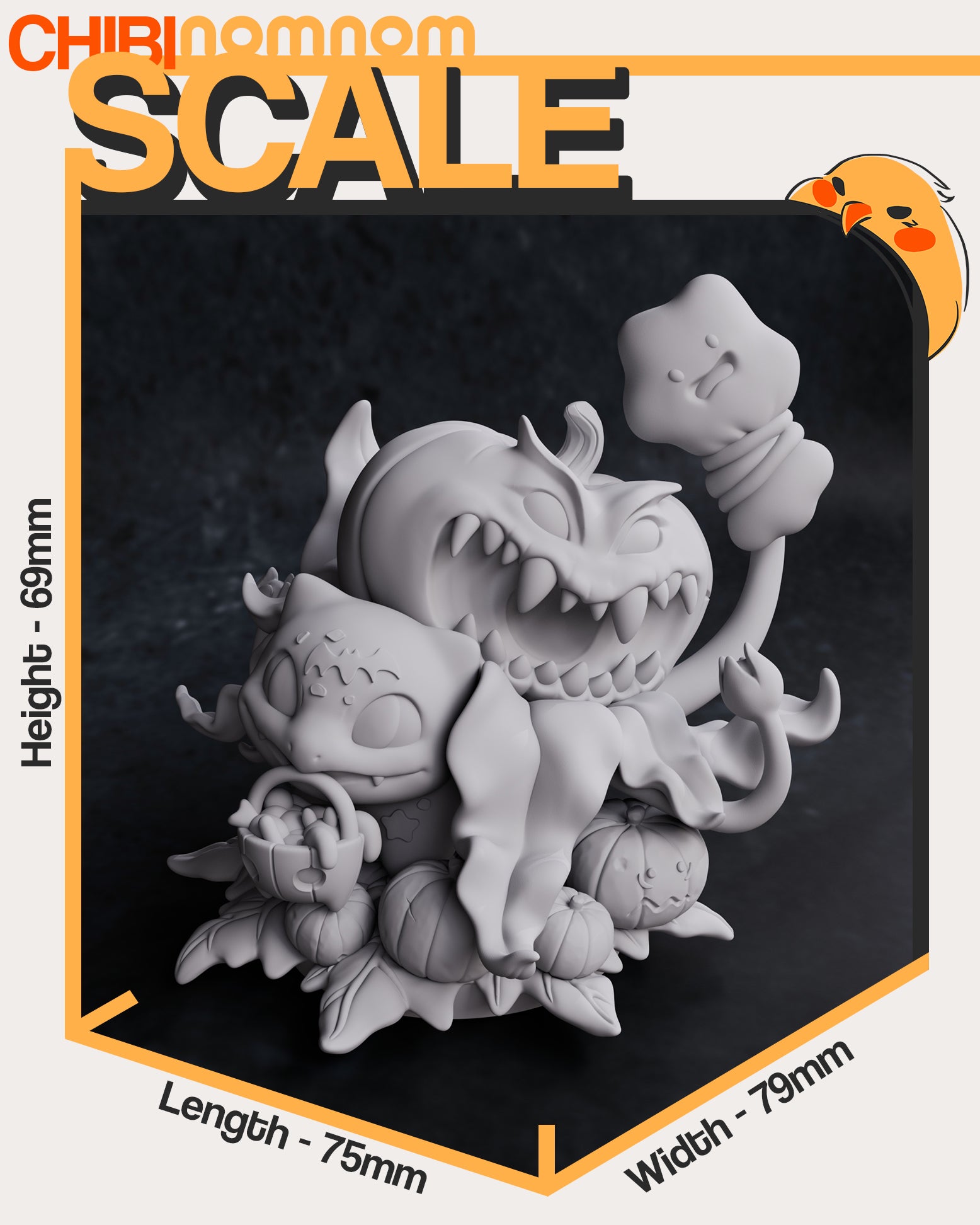 Chibi Pokemon Bulbasaur Especial Halloween